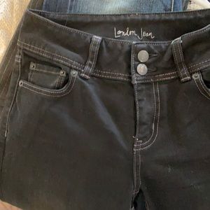 Black boot cut jeans VS London Jean